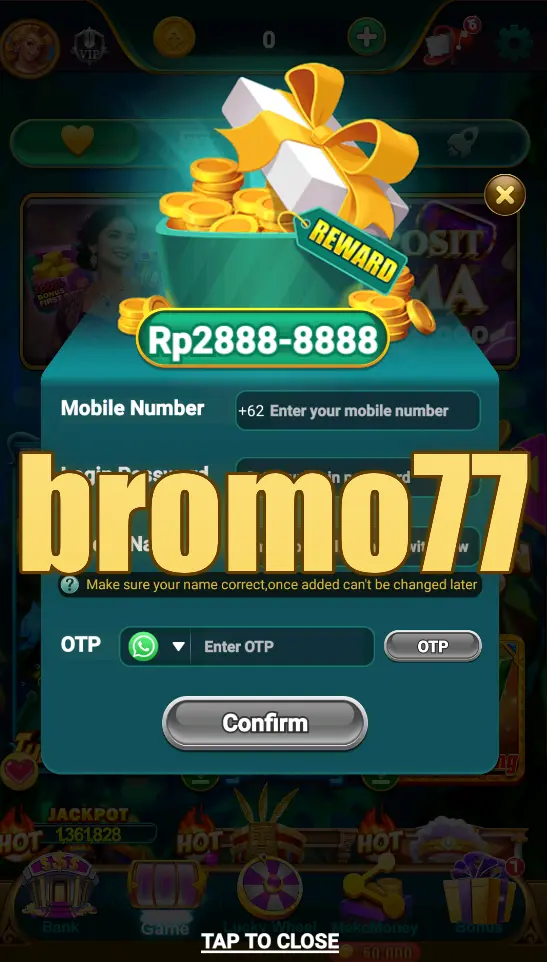 bromo77 Tangkapan Layar Resmi APK
